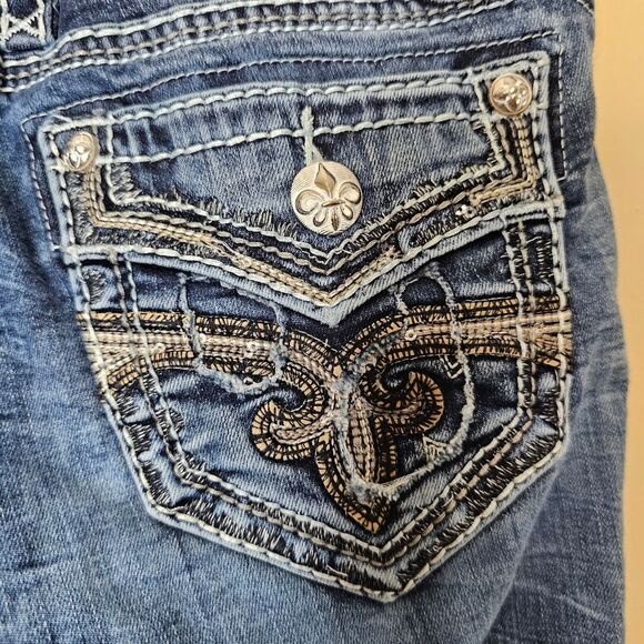 Rock Revival sukara boot med wash jeans size 25 - Picture 8 of 13